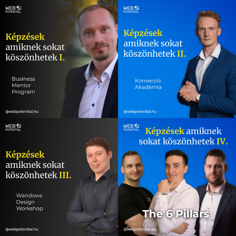 Képzések amiknek sokat köszönhetek